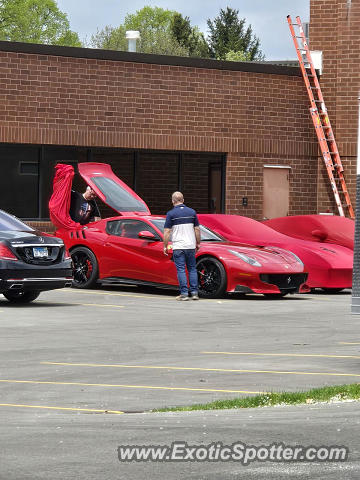 Ferrari F12 spotted in Champaign, Illinois