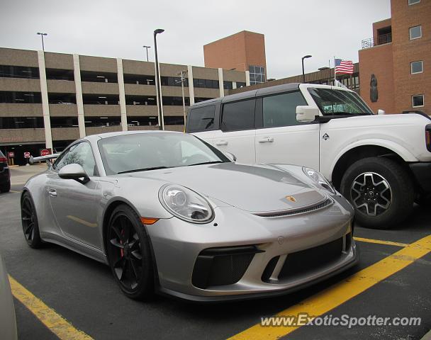 Porsche 911 GT3 spotted in Green Bay, Wisconsin