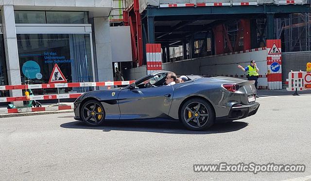 Ferrari Portofino spotted in Zurich, Switzerland