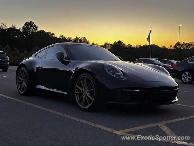 Porsche 911 spotted in Fairmont, West Virginia