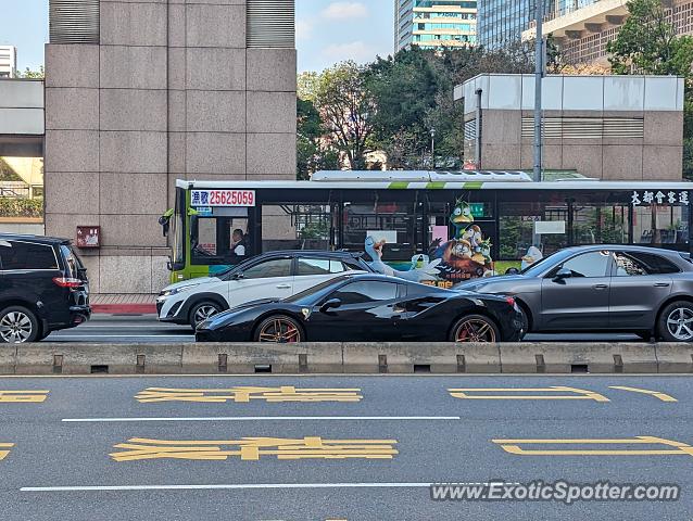 Ferrari 488 GTB spotted in Taipei, Taiwan
