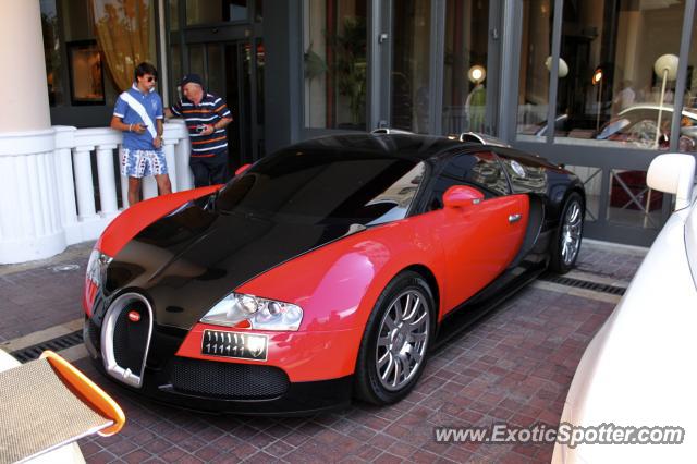 Bugatti Veyron spotted in Cannes, France