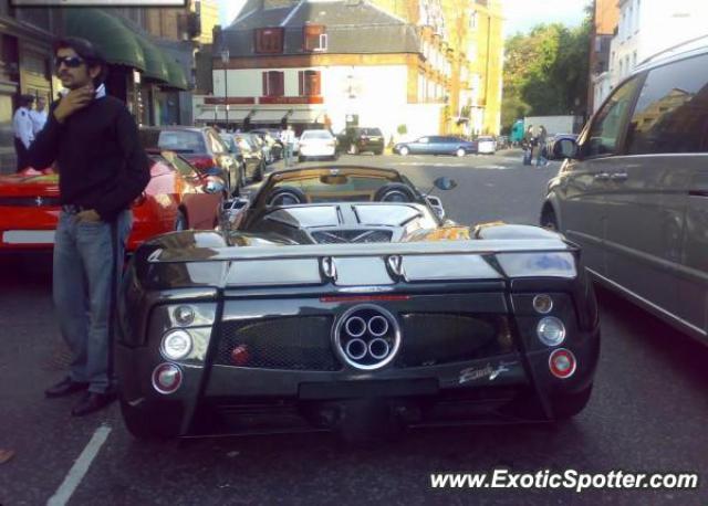 pagani zonda london