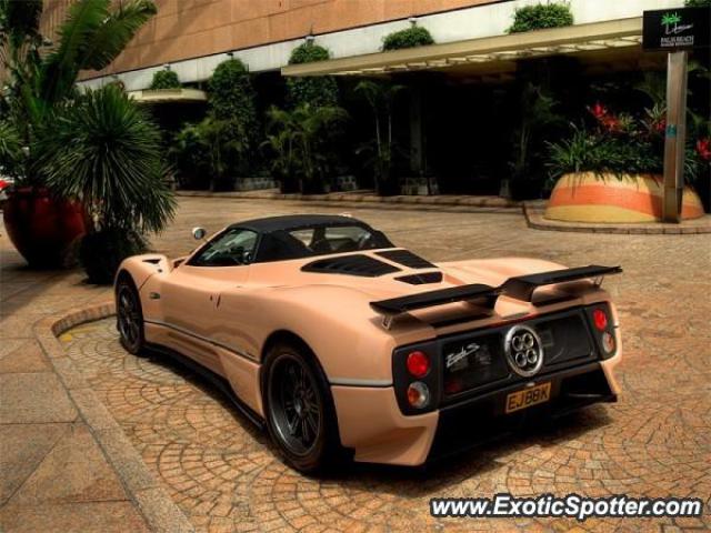 pagani zonda in singapore