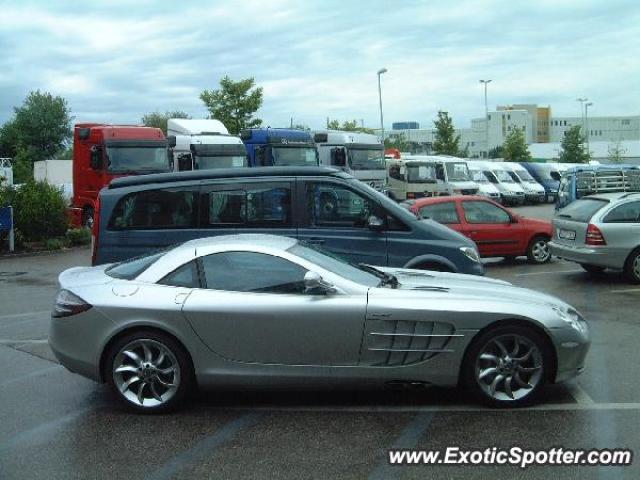 Mercedes SLR spotted in Munich, Germany