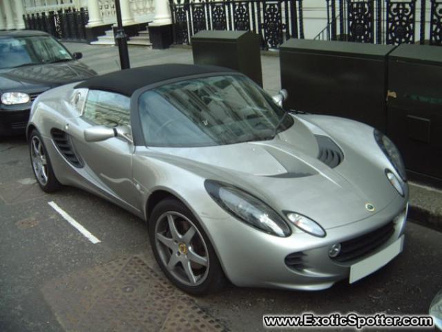 Lotus Elise spotted in London, United Kingdom