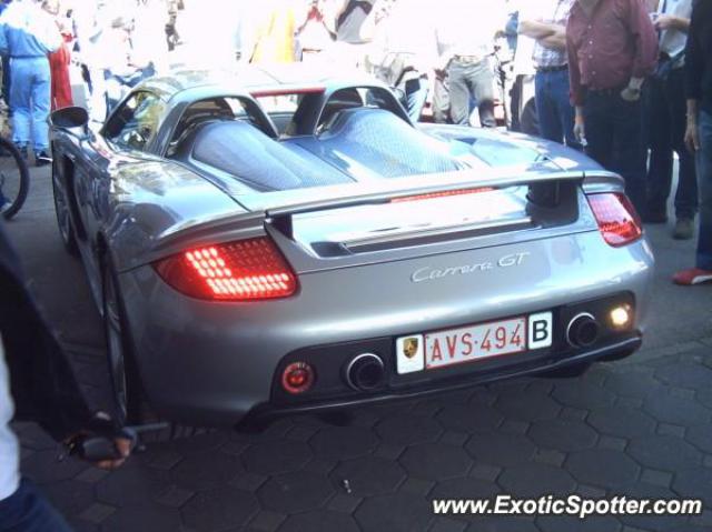 Porsche Carrera GT spotted in Spa-Francorchamp, Belgium