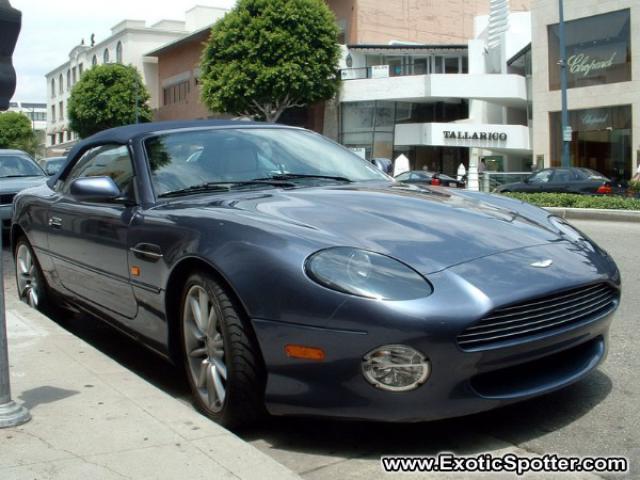Aston Martin DB7 spotted in Beverly Hills, California
