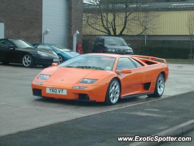 Lamborghini Diablo spotted in Birmingham, United Kingdom