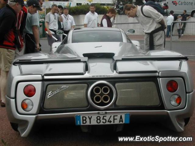 Pagani Zonda spotted in Le Mans, France