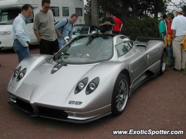 Pagani Zonda spotted in Le Mans, France