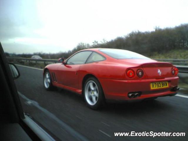 Ferrari 575M spotted in Manchester, United Kingdom