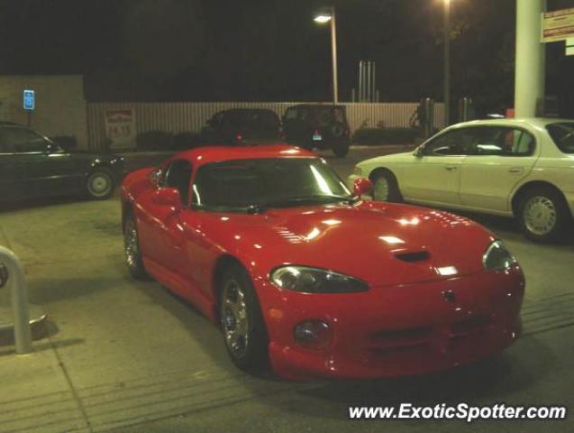 Dodge Viper spotted in New Milford, Connecticut