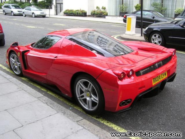 Ferrari Enzo spotted in London, United Kingdom