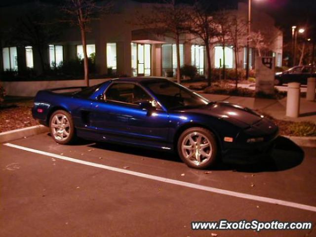 Acura NSX spotted in Alameda, California
