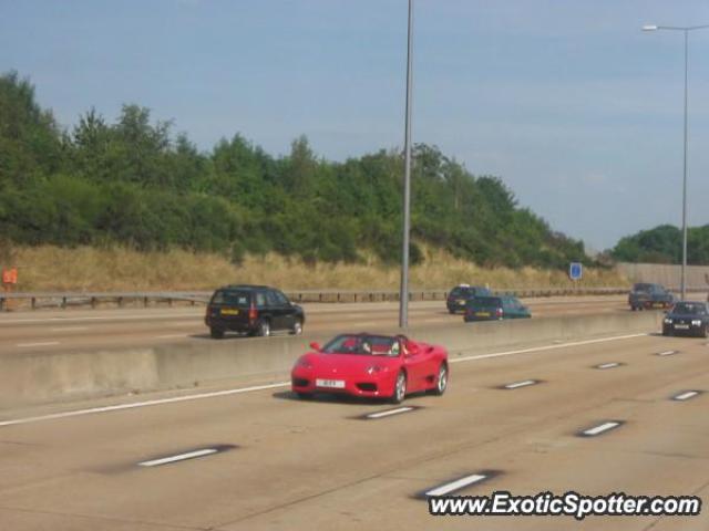 Ferrari 360 Modena spotted in High Wycombe, United Kingdom