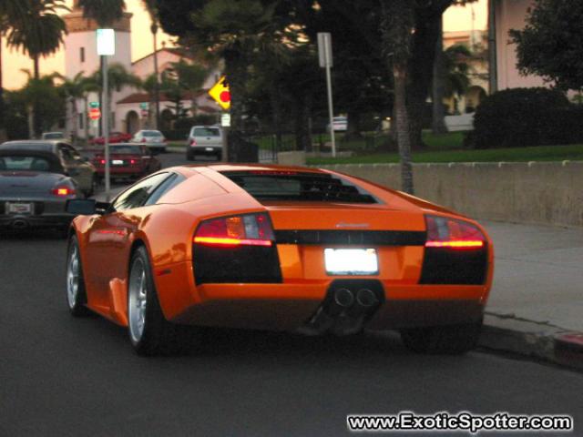 Lamborghini Murcielago spotted in San Diego, California