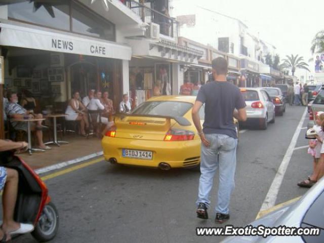 Porsche 911 GT2 spotted in Malga, Spain