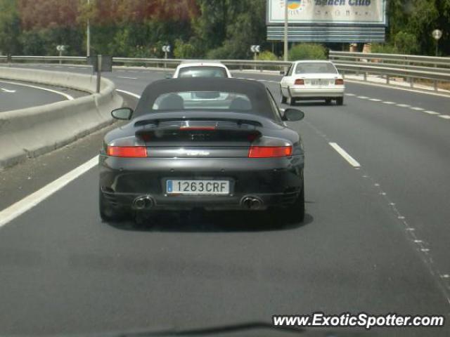 Porsche 911 Turbo spotted in Malaga, Spain