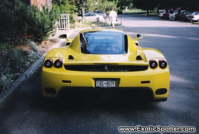Ferrari Enzo spotted in Albany, New York