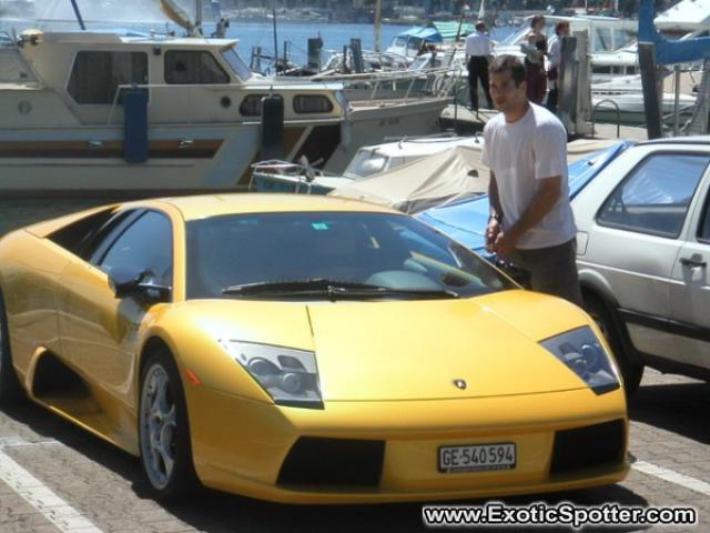 Lamborghini Murcielago spotted in Geneva, Switzerland