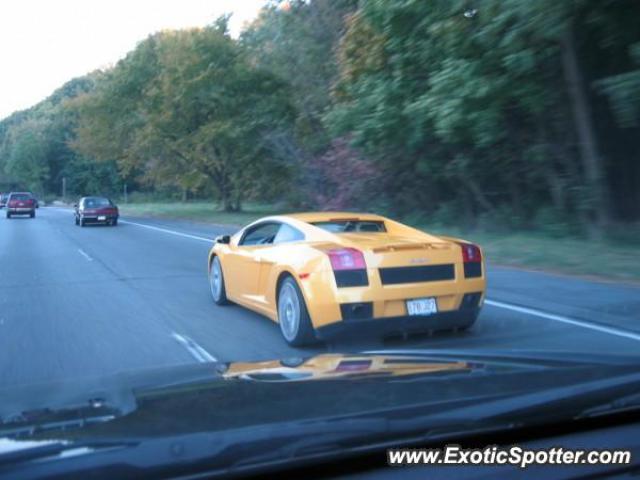 Lamborghini Gallardo spotted in Little Neck, New York