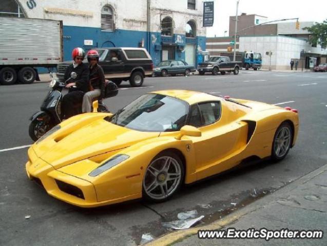 Ferrari Enzo spotted in New York, New York