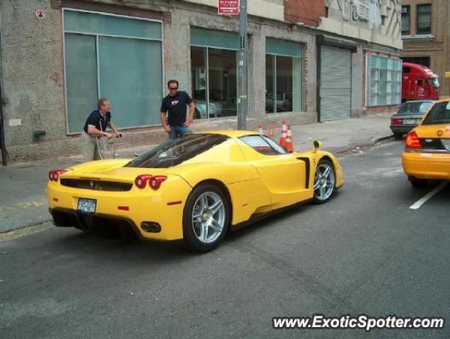 Ferrari Enzo spotted in New York, New York