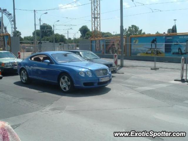 Bentley Continental spotted in Wien, Austria