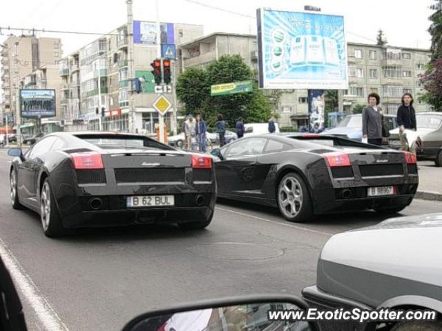 Lamborghini Gallardo spotted in Bucharest, Romania