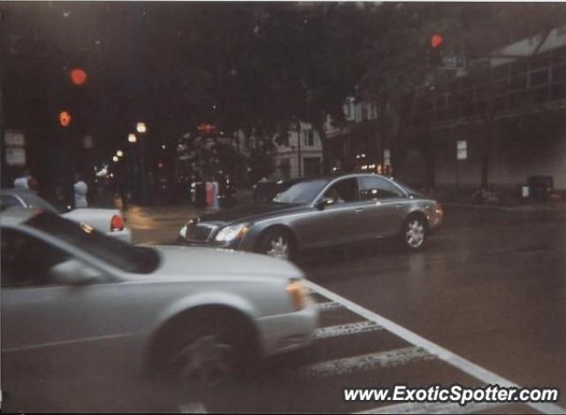 Mercedes Maybach spotted in Chicago, Illinois