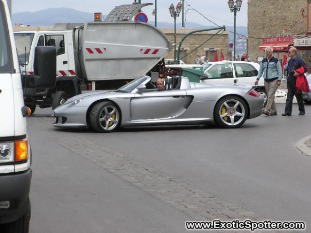 Porsche Carrera GT spotted in St. Tropez, France