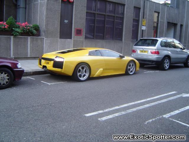 Lamborghini Murcielago spotted in London, United Kingdom