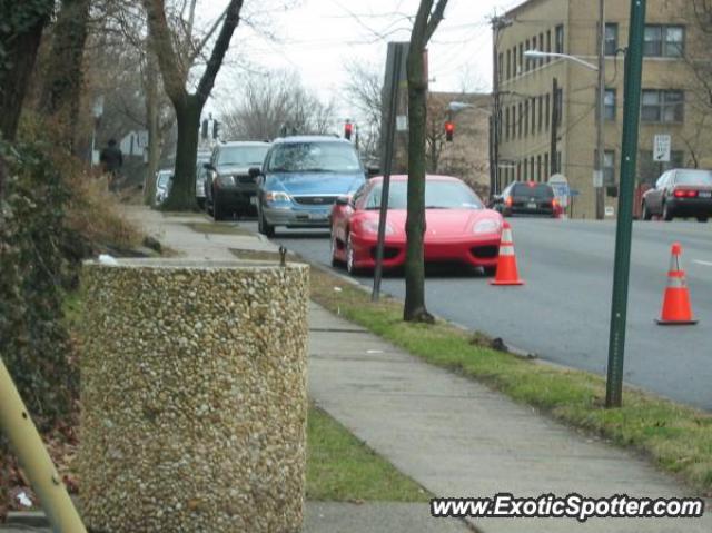Ferrari 360 Modena spotted in Larchmont, New York