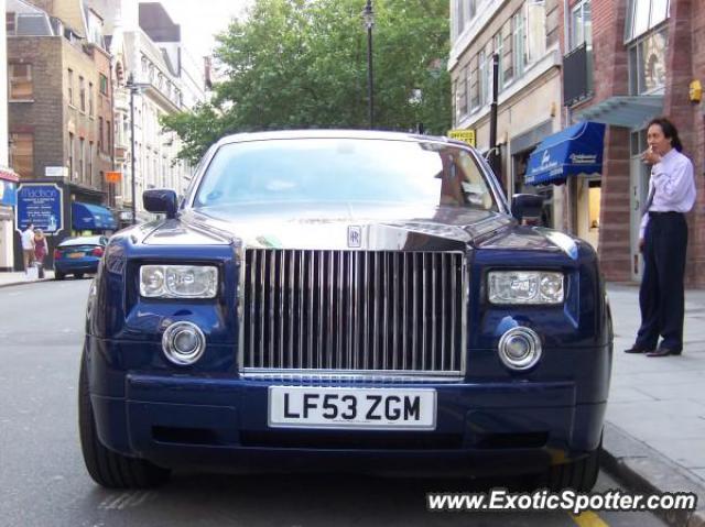 Rolls Royce Phantom spotted in London, United Kingdom
