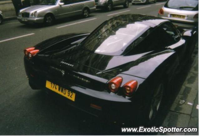 Ferrari Enzo spotted in Paris, France