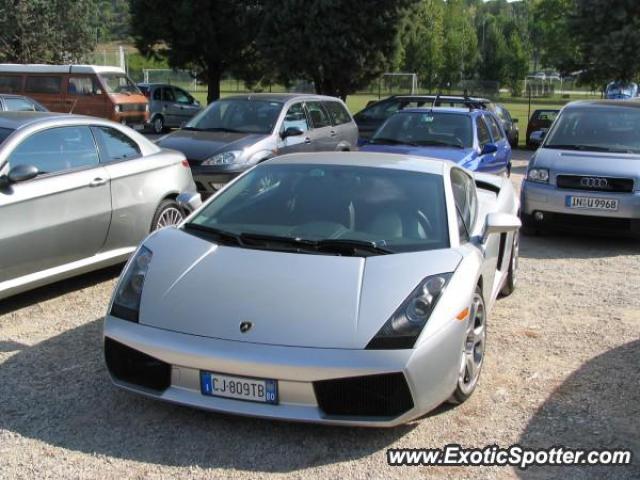 Lamborghini Gallardo spotted in Imola, Italy