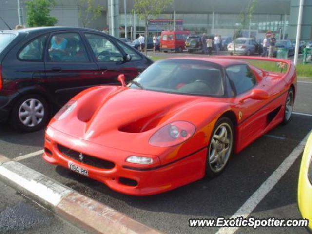 Ferrari F50 spotted in Calais, France