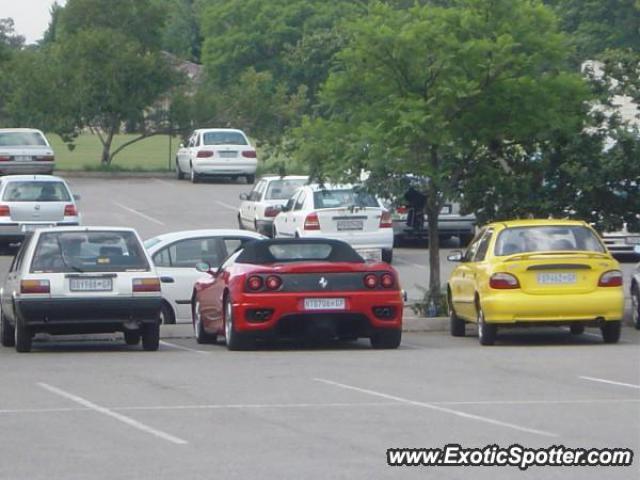 Ferrari 360 Modena spotted in Johannesburg, South Africa