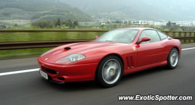Ferrari 550 spotted in Como, Italy