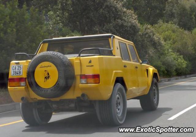 Lamborghini LM002 spotted in Arlberg, Austria