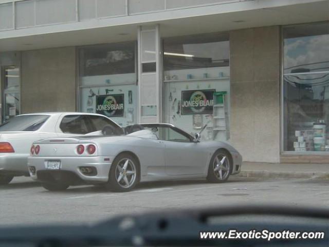 Ferrari 360 Modena spotted in Dallas, Texas