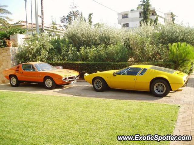 DeTomaso Mangusta spotted in Athens, Greece