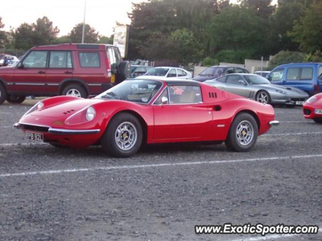 Ferrari 246 Dino spotted in Le-Mans, France