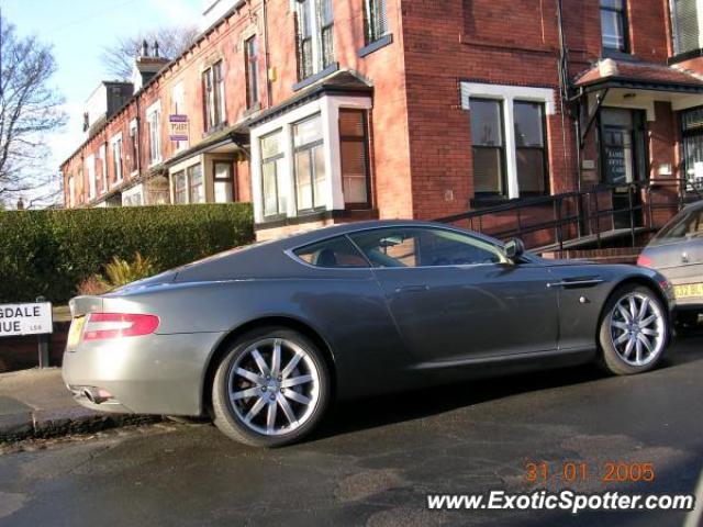 Aston Martin DB9 spotted in Leeds, United Kingdom