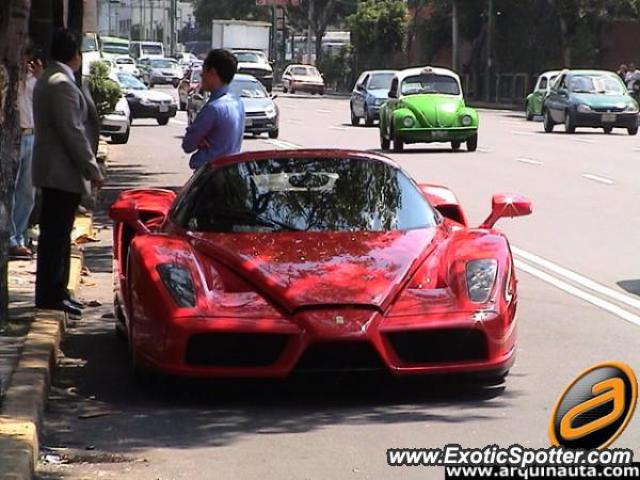 Ferrari Enzo spotted in Mexico City, Mexico