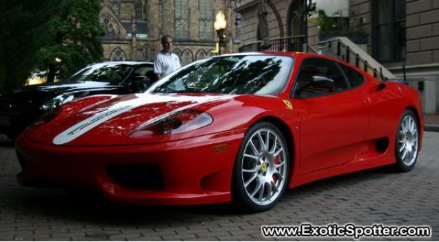 Ferrari 360 Modena spotted in Boston, Massachusetts