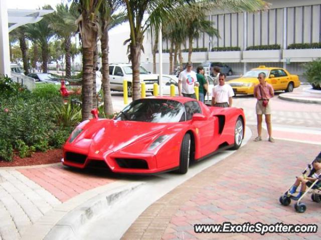 Ferrari Enzo spotted in Miami, Florida