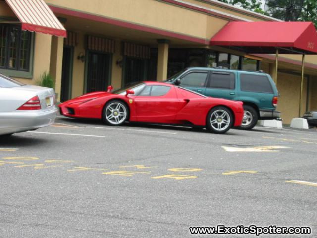 Ferrari Enzo spotted in Clifton, New Jersey