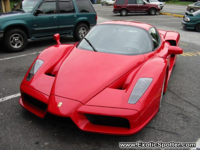 Ferrari Enzo spotted in Clifton, New Jersey